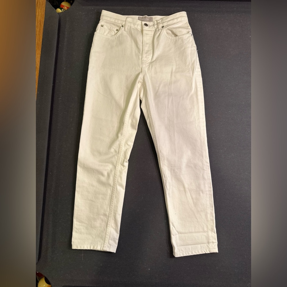 Everlane White Cheeky Jeans